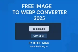 Image to WebP Converter Tool